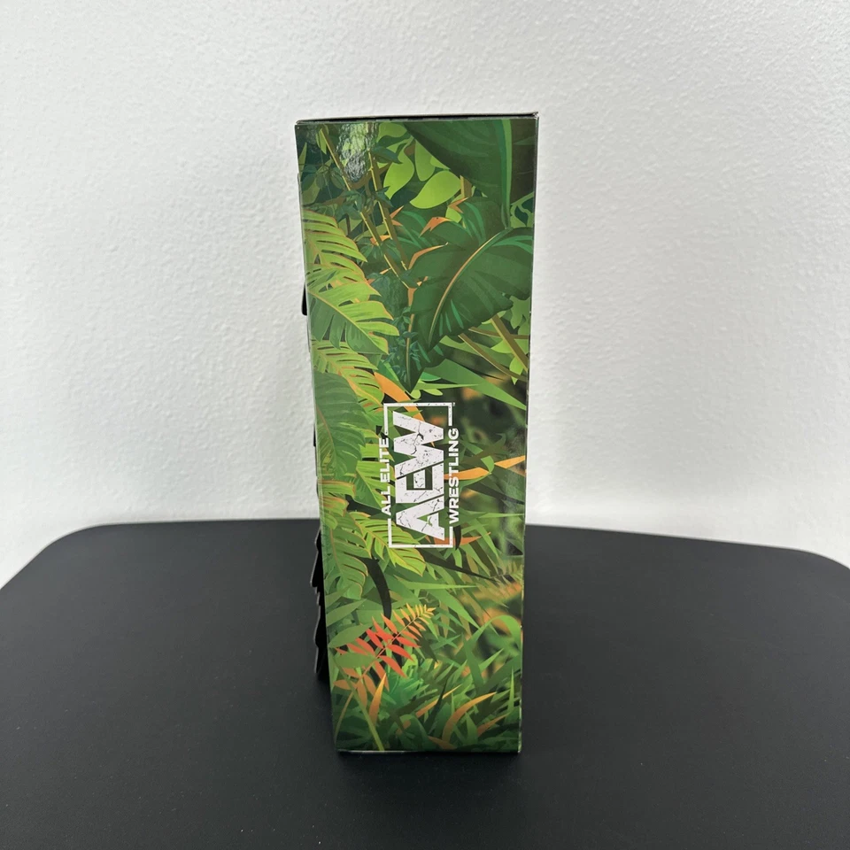 Figura de acción AEW Jurassic Express Jungle Boy y Luchasaurus en caja sellada nueva Foto 4 de 4