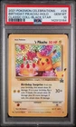 2021 POKEMON CELEBRATIONS CLASSIC COLL #24 BIRTHDAY PIKACHU-HOLO PSA 10