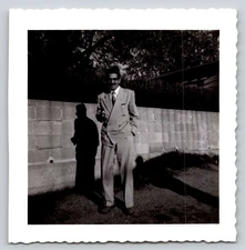 Photograph 1954 Man Suit Family Photo Picture Original