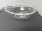 Vintage PYREX Large Clear Glass  Mixing Bowl #326 Made In Corning NY USA