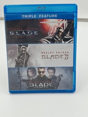 Blade, Blade 2, Blade Trinity Blu-ray. Triple Feature. good condition. 