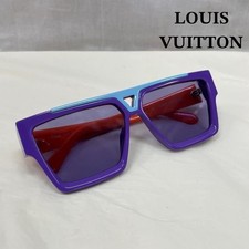 Lunettes de soleil monture carrée LOUIS VUITTON Z1894E monture violette du Ja...