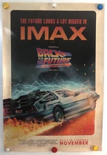 Back To The Future - Original DS Movie poster 27x40 2025 40th Anniversary IMAX