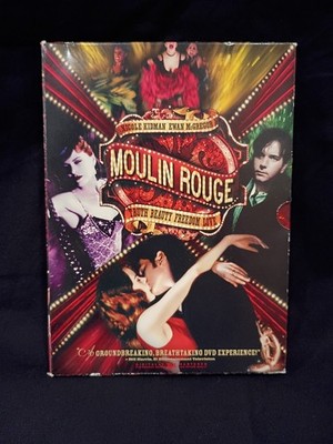 Moulin Rouge DVD 2001, 2-Disc Collector's Edition Set Trifold Case In Sleeve