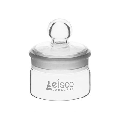 EISCO Weighing Bottle, Low Form, 35ml capacity, Borosilicate Glass with Inter...