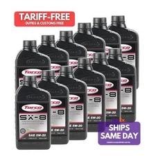 Torco A120520CE, Set of 12 Sx-8 5W20 Synthetic Oil Case 12X1 Liter Dexos1 Perfor