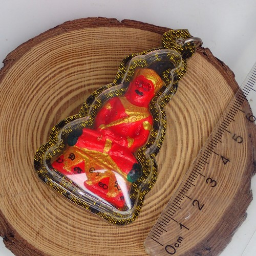 Ciondolo Phra Ngang Amuleto Amore Divinità Ngang Buddismo Talismano Miracolo Raro - Foto 8 di 8