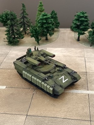 3D Printed 1/72 Scale Russia BMPT Fighting Vehicle  Finished Model