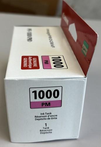 Canon Genuine PFI-1000 Photo Magenta Ink 0551C002 80ml PFI-1000PM - IP Pro-1000 - Picture 5 of 5