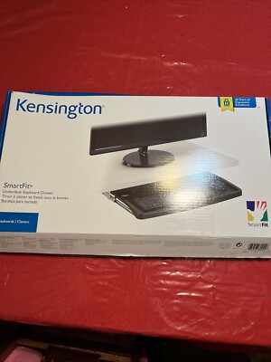 Kensington 60004 Comfort Keyboard Drawer With SmartFit System New in Box