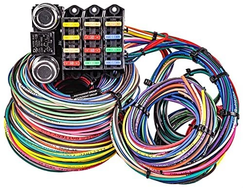 JEGS 10411 Universal Wiring Harness 14-Circuit High-Quality Prelabeled Wires for - Picture 6 of 10