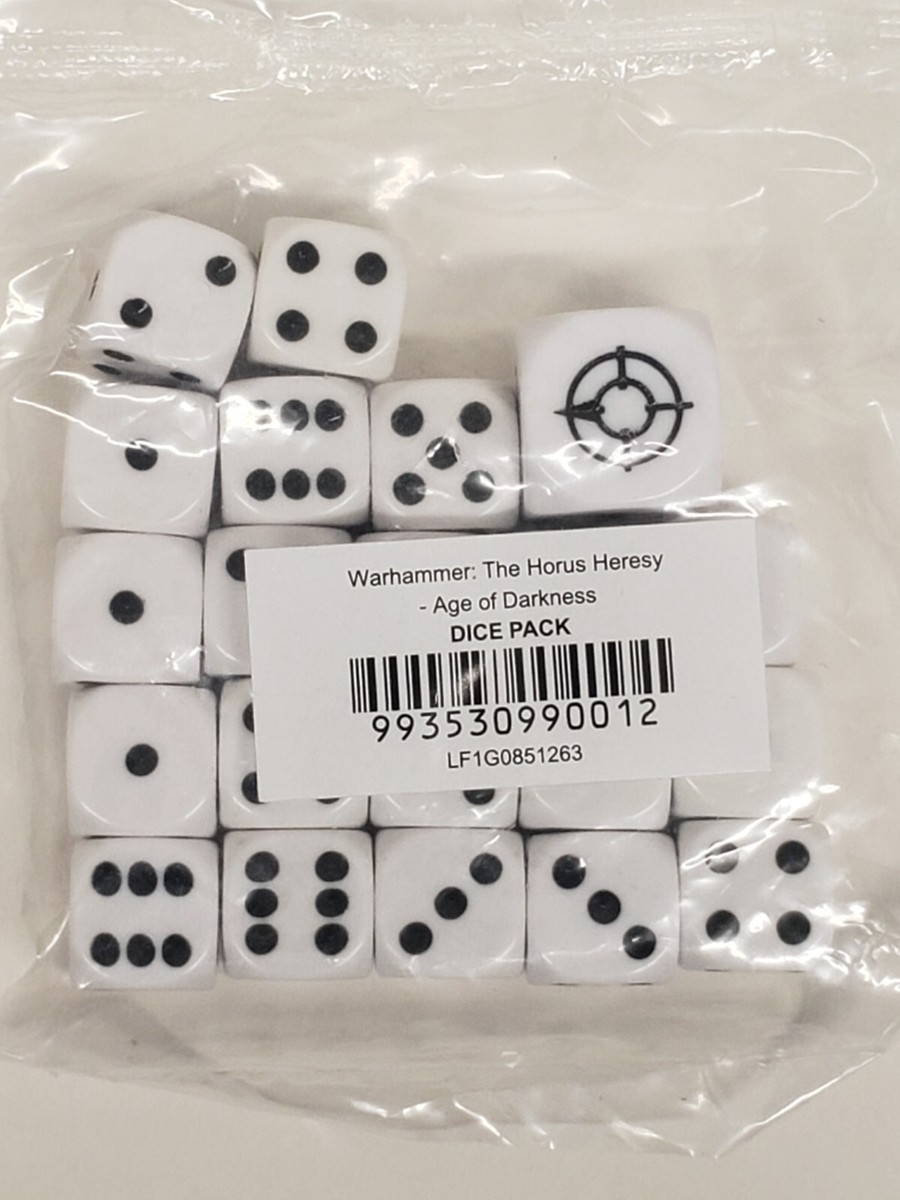 Horus Heresy, The Old World Dice Pack, D6, Scatter Die, GW, 40k | eBay