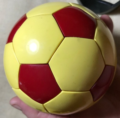 Puzzle logico sovietico vintage giocattolo pallone calcio anni 80 raro +bonus pallone incompleto - Foto 11 di 17
