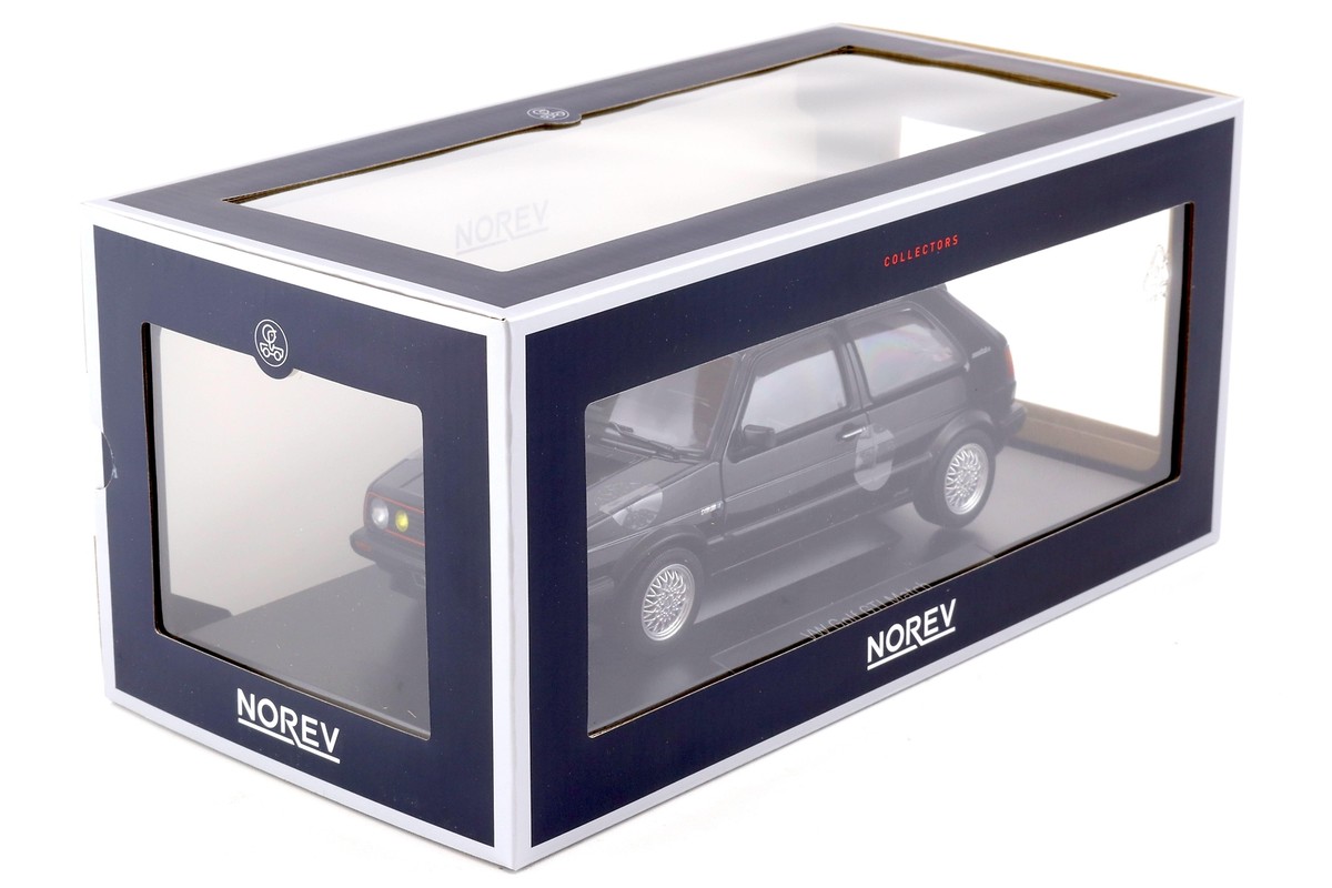 NOREV VW Golf GTI Match 1989 - Modèle Réduit 1:18 Noir Métallisé