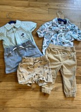 Baby Boy 5 Piece Summer Bundle Size 12 Months