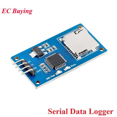 Mini Data Logger Module FAT32 SD Card Storage Txt Format Micro SD Support