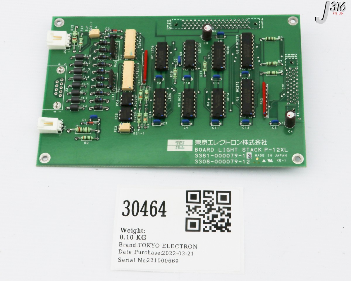 30464 TEL PCB, BD LIGHT STACK P-12XL, 3308-000079-12 3381-000079