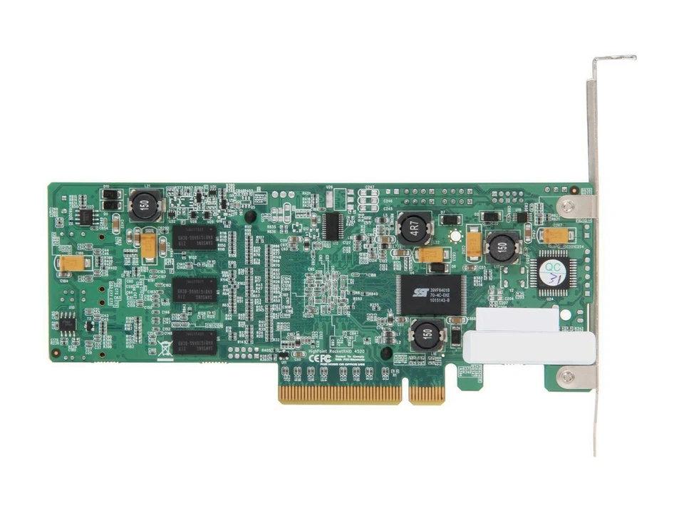 HIGHPOINT TECHNOLOGIES RR4520SGL 8PORT PCIE2 X8 H/W RAID HBA - Image 3 of 4