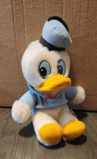 Vintage Beanbag Plush Walt Disney Blue Donald Duck Stuffed Toy 10"