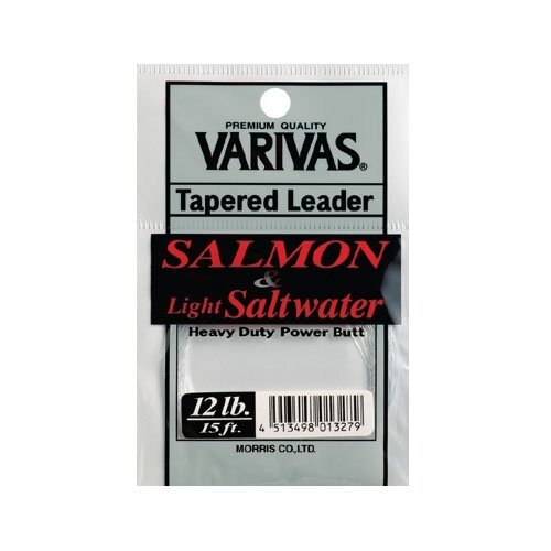 Varivas Salmon and Light Saltwater Leaders - 10ft | Fly Fishing Leader - Tippet - Afbeelding 4 van 7
