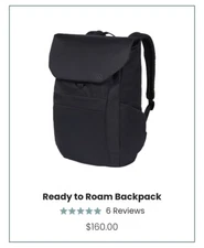 Wayb Ready To Roam Backpack In Onyx $160