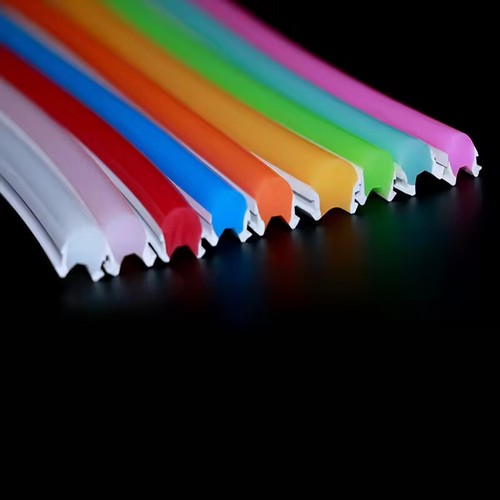 Yellow Separated Silicone Strip Light Cover Flexi Soft Cover In/outdoor Decro - Picture 34 of 48