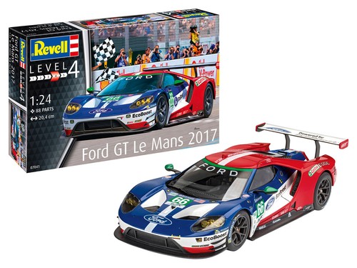 Modellino auto kit di montaggio FORD GT LE MANS model KIT scala 1:24 modellismo - Foto 1 di 1