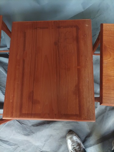 Mid-Century Teak Mobelfabrik Danish Nest Of Tables - Picture 4 of 5
