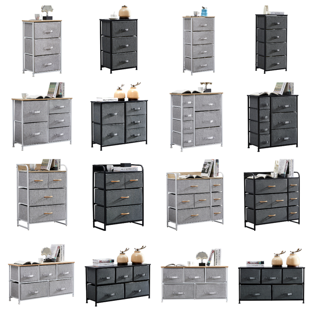 Hobbycraft Rolling Organiser 9 Plastic Drawers Crafting Storage