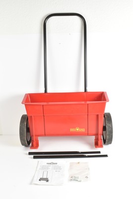 Wolf Garten Streuwagen WE 252 Guter Zustand Rasensamen Streuer 42cm 12l