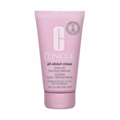 1 PC Clinique Rinse-Off Foaming Cleanser 5oz 150ml Cleansers Normal Skin