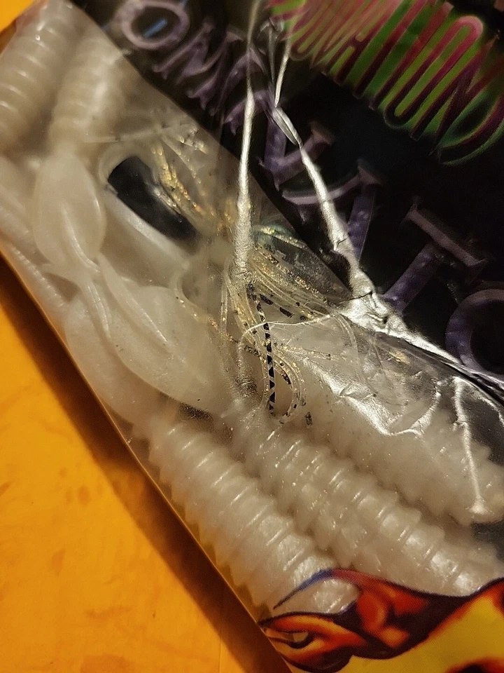 Cebo Tubo 5" - CASTOR / BASURA BLANCA - Cantidad. 7 -REACTION INNOVATIONS DOMINATOR Foto 3 de 4