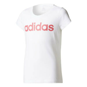 Adidas Kids Tshirt Sports Running White 