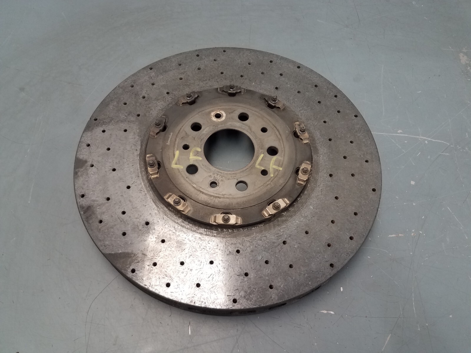 2017 Ferrari GTC4 Lusso Brembo Left Front Ceramic Brake Rotor -* #5020 L6