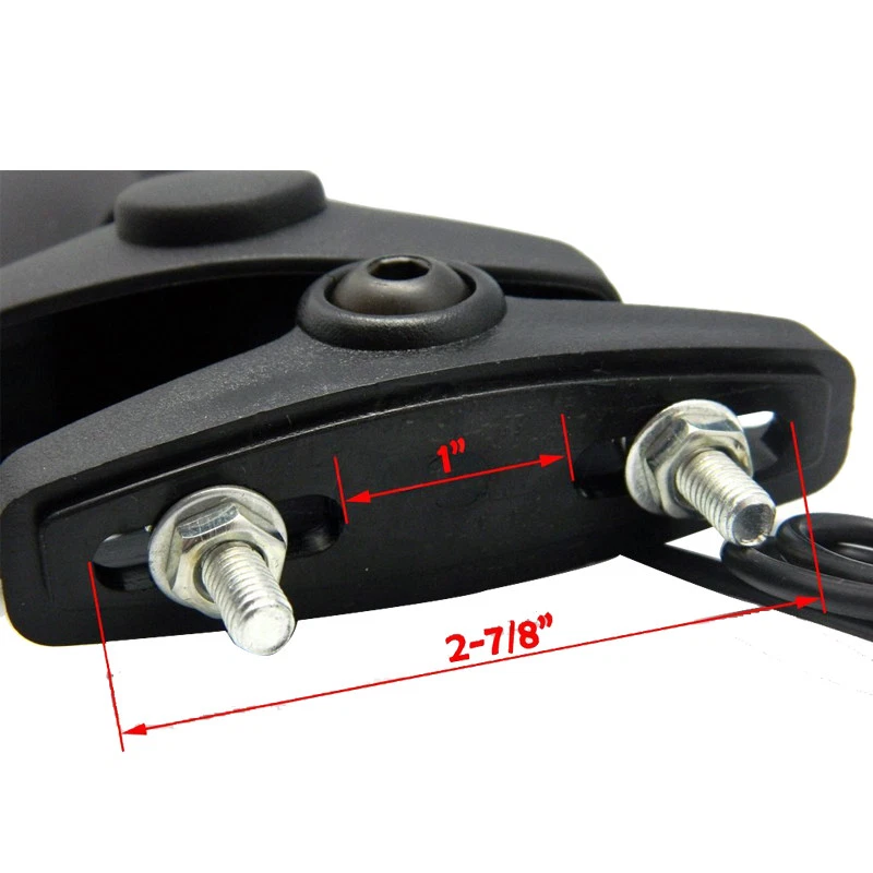 Espejo retrovisor para moto Yamaha FZR 1000 YZF600 R6 FZ6R + intermitente LED Foto 3 de 4