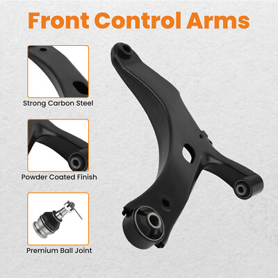Pair Front Lower Control Arm Ball Joint Driver Passenger