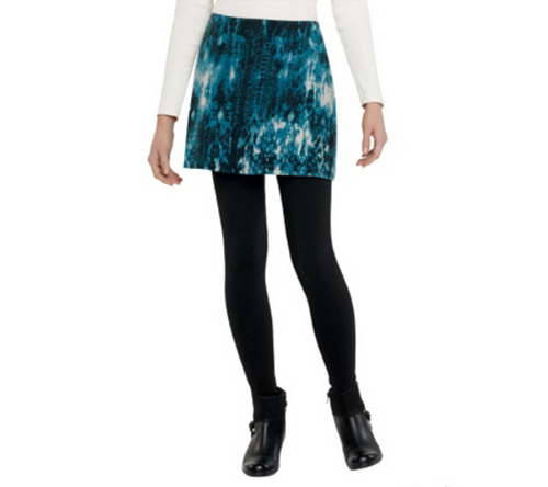 Skirted Leggings Size XXS NAVY Color 