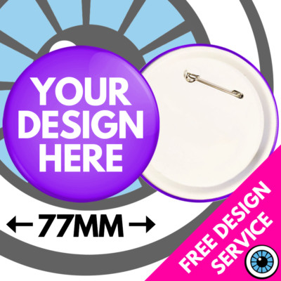 Custom Badges Personalised Wedding Stag Hen Bespoke Birthday Badge 25mm 38mm 59