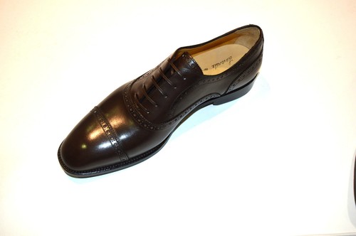 New PAOLO SCAFORA Dress Leather Luxury Shoes Size Eu 44.5 Uk 10.5 Us 11.5 Cod 5 - Picture 2 of 5