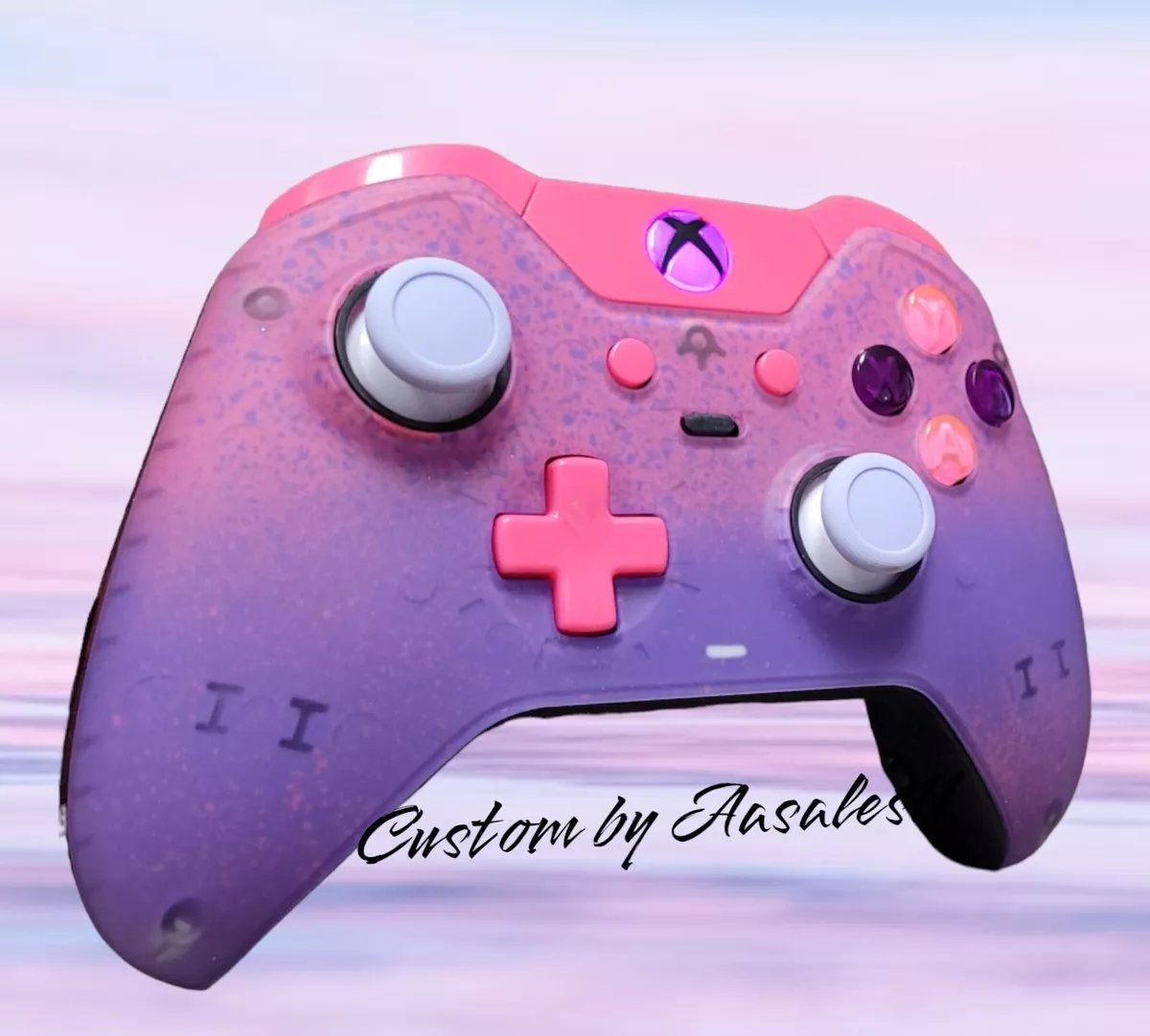Pink ombre xbox one cheap controller
