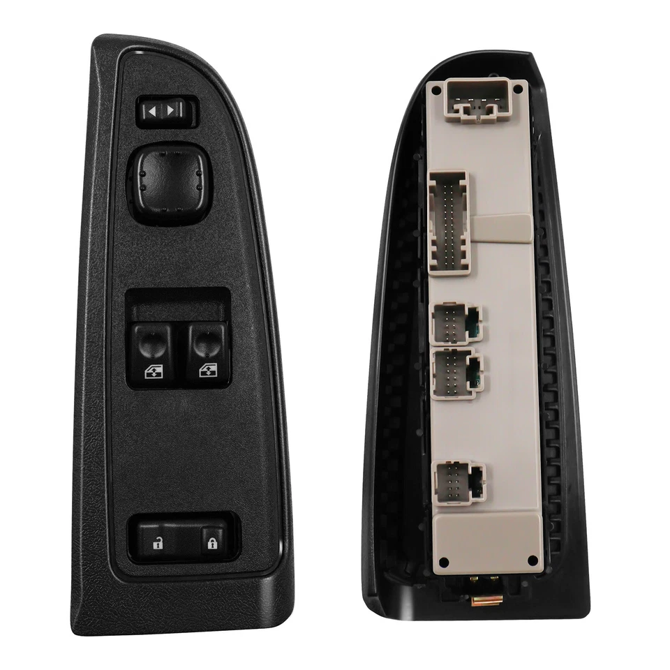 Interruptor de ventana eléctrica del lado del conductor 15883318 para Chevrolet Silverado GMC 2003-2007 Foto 3 de 4