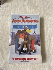 Cool Runnings  VHS  VINTAGE clamshell case Walt Disney Tape Movie 2325
