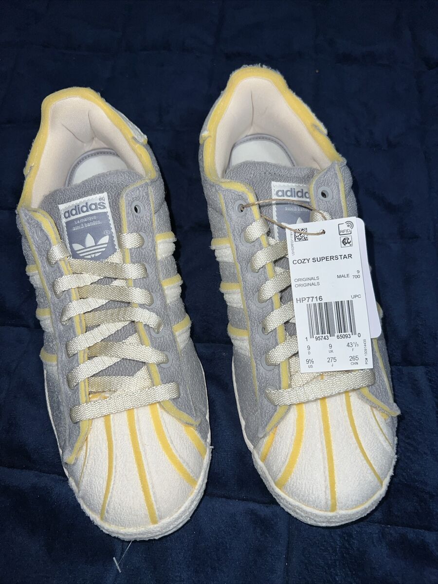 New Adidas Superstar Cozy Pack 2023 HP7716 Size 9.5 MSRP New Adidas Superstar Cozy Pack 2023 HP7716 Size 9.5 MSRP