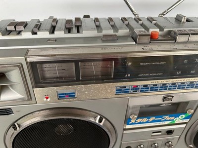 Victor RC-M70 ラジカセ ビクター昭和レトロ 音質/出力OK!【ジャンク品】Victor RC-M70 高級ステレオ FM/AM 4way