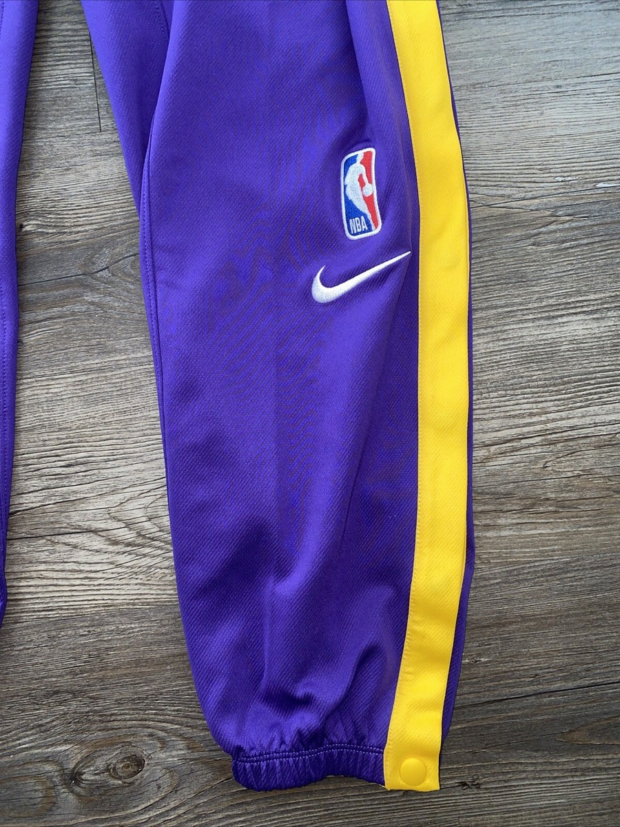 90s NIKE LAKERS SWARMアップウェア　トラックパンツ ロサンゼルス・レイカーズ Nike レトロフライパンツ - ウィメンズ