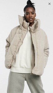 tan puffer coat