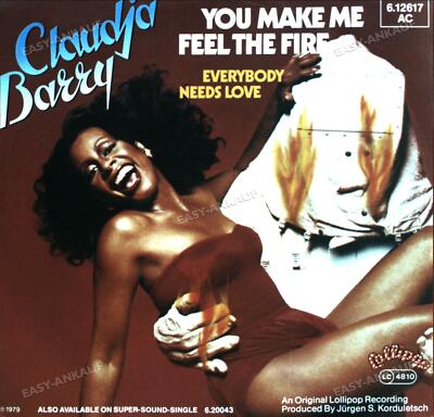 Claudja Barry - You Make Me Feel The Fire 7'' (VG/VG) .