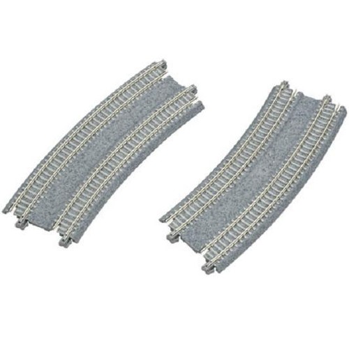 Kato 20-182 Voie Double Courbe Palliation / Double Track Easment Curve 2pcs - N - 第 1/1 張圖片