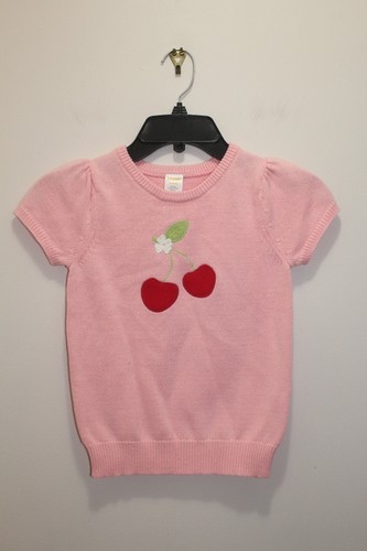 GYMBOREE GIRLS OUTFIT 2 PCS SHORT SLEEVE SWEATER SZ S (5-6) & PULL ON PANTS (5) - Picture 2 of 7