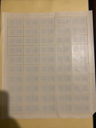Italy 1933 PNEUMATIC POST Set of 2 in Complete Sheets MNH - Picture 3 of 5
